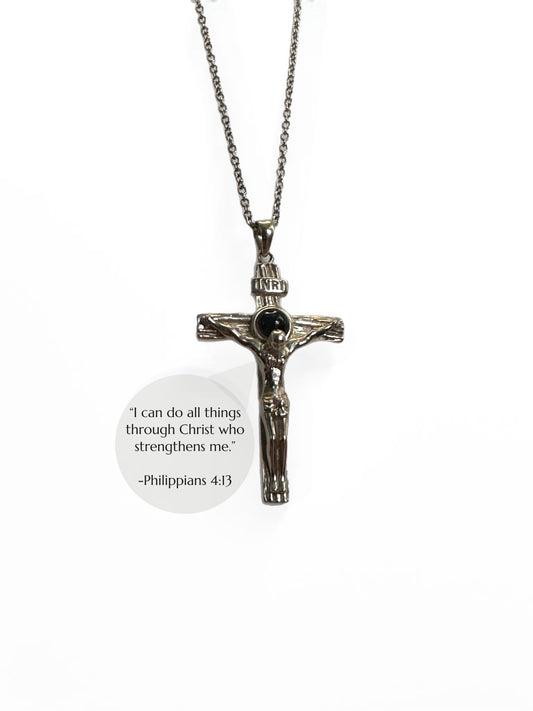 Plated Steel Crucifix